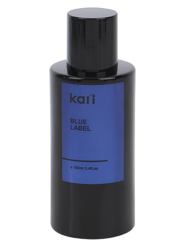 Frasco de Blue Label, de kari