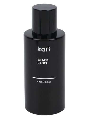 Frasco de Black Label, de kari