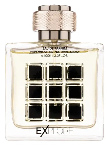 Frasco de Explore, de Fragrance World