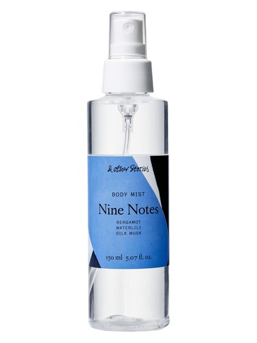 Frasco de Nine Notes Body Mist, de And Other Stories