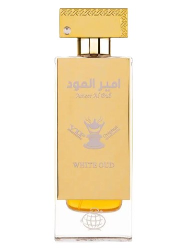 Frasco de Ameer Al Oud VIP White Oud, de Fragrance World