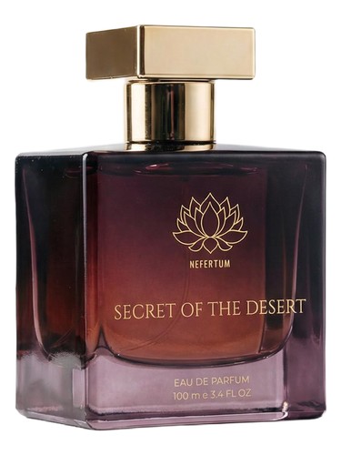 Frasco de Secret of the Desert, de Nefertum
