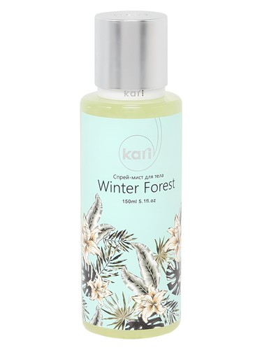 Frasco de Winter Forest Mist, de kari