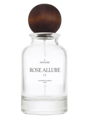 Frasco de Rose Allure, de Monkoku