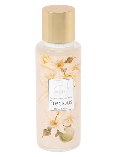 Frasco de Precious Mist, de kari