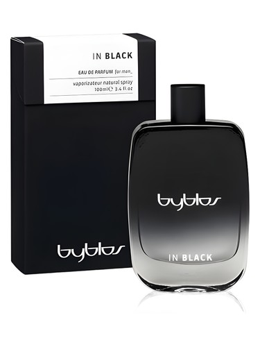 Frasco de In Black, de Byblos