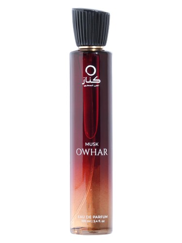 Frasco de Musk Owhar, de KÉNAZ Perfumes