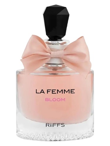 Frasco de La Femme Bloom, de Riiffs Perfumes
