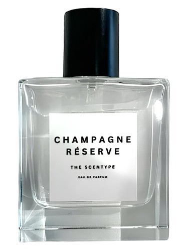 Frasco de CHAMPAGNE RÉSERVE, de The Scentype