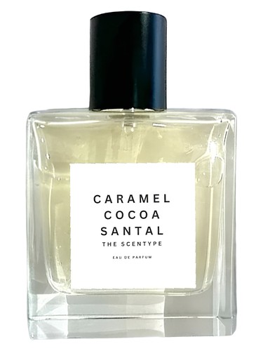 Frasco de CARAMEL COCOA SANTAL, de The Scentype