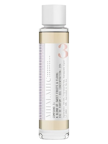 Frasco de No 3 Sweet Fruits & Floral, de MIIM.MIIC