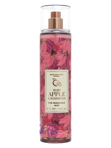 Frasco de Ruby Apple & Rosewood, de Bath & Body Works