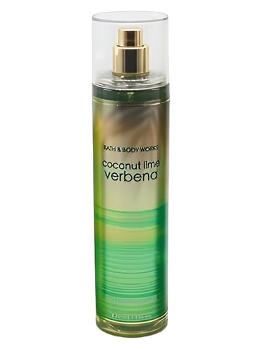 Frasco de Coconut Lime Verbena (mist), de Bath & Body Works