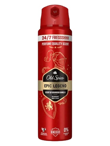 Frasco de Epic Legend, de Old Spice