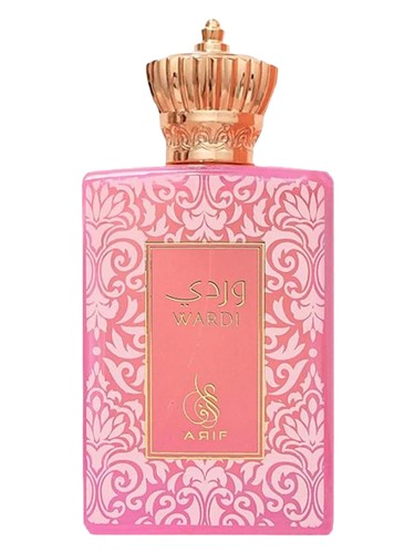Frasco de Wardi, de Arif Perfumes