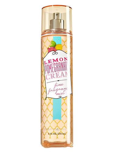 Frasco de Lemon Pomegranate Cream — Bath & Body Works