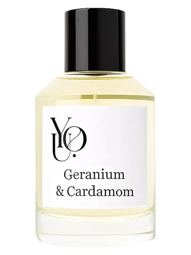 Frasco de Geranium & Cardamom, de YOU