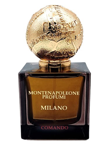 Frasco de Comando, de Montenapoleone Profumi Milano