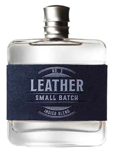 Frasco de Leather Small Batch Cologne Indigo Blend No. 3, de Tru Fragrances