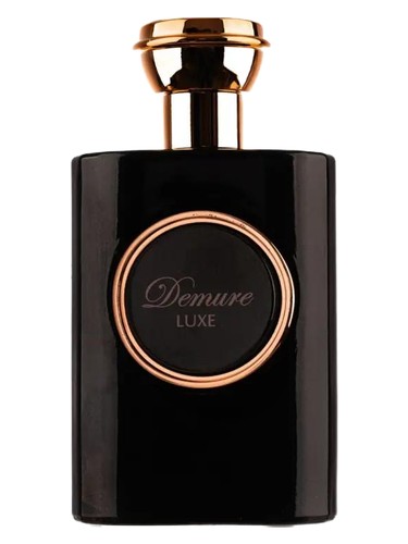 Frasco de Demure Luxe, de Fragrance World