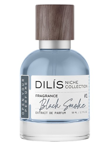 Frasco de #1 Black Smoke — Dilís Parfum