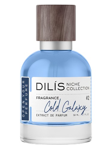 Frasco de #2 Cold Galaxy, de Dilís Parfum