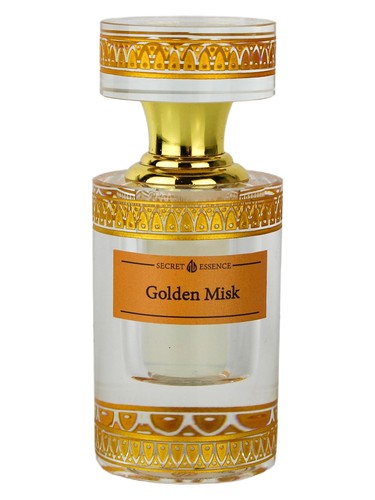 Frasco de Golden Misk, de Secret Essence