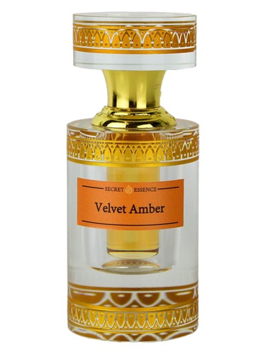 Frasco de Velvet Amber, de Secret Essence