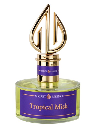 Frasco de Tropical Misk, de Secret Essence