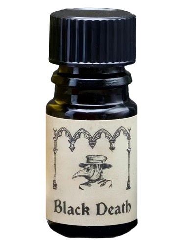Frasco de Black Death Perfume Oil, de Arcana Wildcraft
