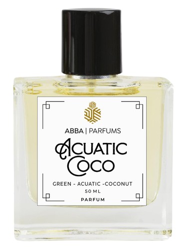 Frasco de Acuatic Coco, de ABBA Parfums