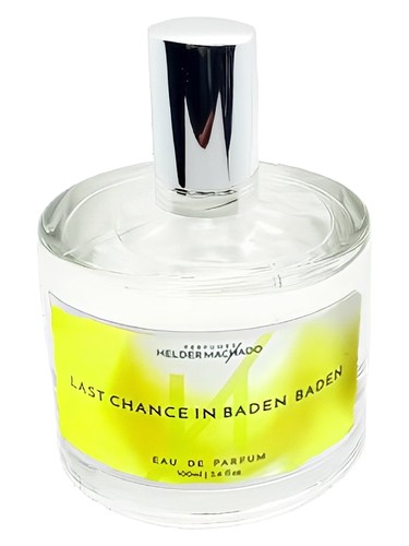 Frasco de Last Chance In Baden Baden, de Helder Machado Perfumes
