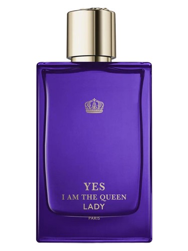Frasco de Yes I Am The Queen Lady, de Geparlys Parfums
