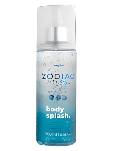Frasco de Zodiac Signs Water, de We Pink