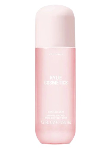 Frasco de Vanilla Dew, de Kylie Cosmetics