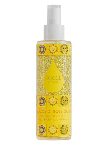 Frasco de Gocce di Sole Gold, de Gocce