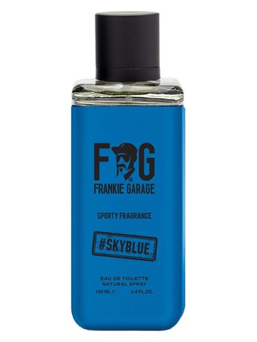 Frasco de Sporty Fragrance Sky Blue Tag, de Frankie Garage