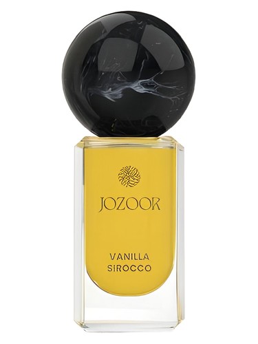 Frasco de Vanilla Sirocco Perfume Oil, de Jozoor