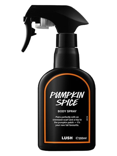 Frasco de Pumpkin Spice, de Lush