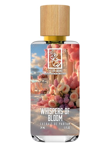 Frasco de Whispers Of Bloom, de The Dua Brand