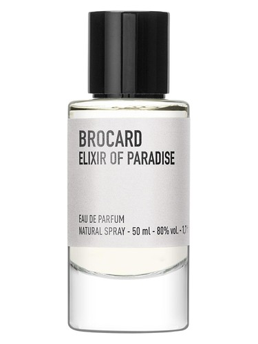 Frasco de Elixir of Paradise, de Brocard