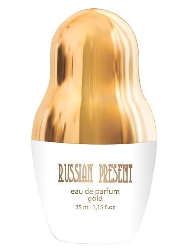 Frasco de Russian Present Gold, de Sergio Nero