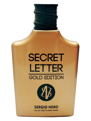 Frasco de Secret Letter Gold Edition, de Sergio Nero
