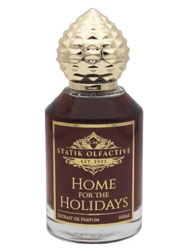 Frasco de Home for the Holidays, de Statik Olfactive