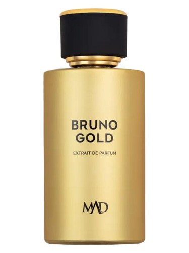 Frasco de Bruno Gold, de Mad Parfumeur