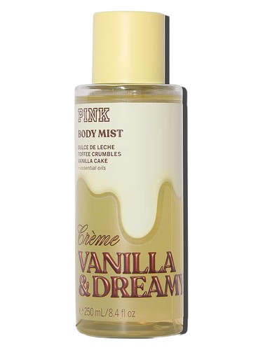 Frasco de Pink Vanilla & Dreamy Body Mist — Victoria's Secret