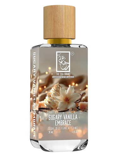 Frasco de Sugary Vanilla Embrace, de The Dua Brand