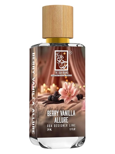 Frasco de Berry Vanilla Allure, de The Dua Brand