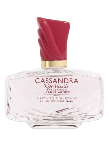 Frasco de Cassandra Rose Vanille, de Jeanne Arthes