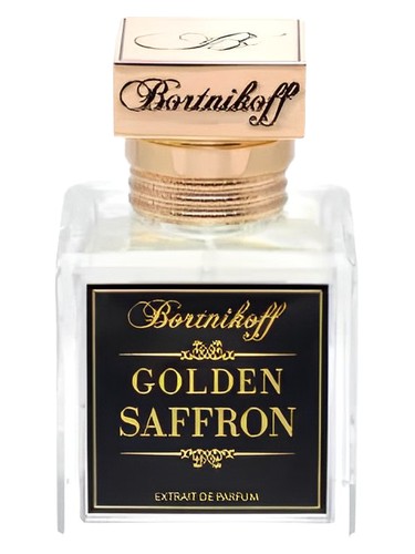 Frasco de Golden Saffron, de Bortnikoff
